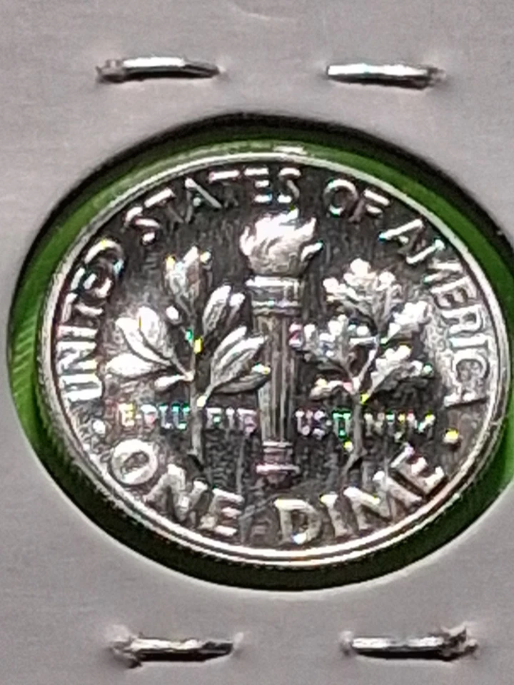 1954-P ROOSEVELT. PROOF. HIGH RATED. ++++ LOW MINTAGE 235,400 - Image 2 of 4