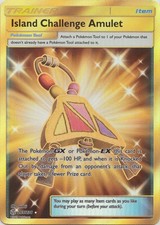 DAMAGED x 1 Island challenge Amulet - 265/236 - Secret Rare Cosmic Eclipse on eBay