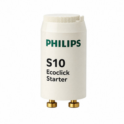 Philips S10 Ecoclick Starter 4 65W 220 240V Leuchtstoffröhre Leuchtstofflampe