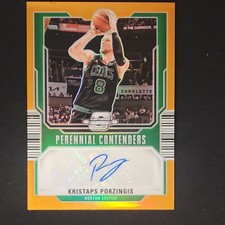 Panini 2023-24 Contenders Optic Perennial Contenders Kristaps Porzingis Orange …