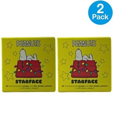Starface Snoopy Hydrocolloid Pimple Patches 32 Ct 2 Pack