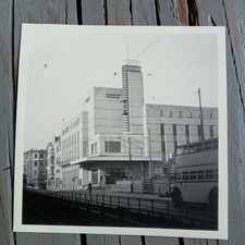 Altes Original Foto Berlin Steglitz BVG Linien-Bus Titania Palast 1952