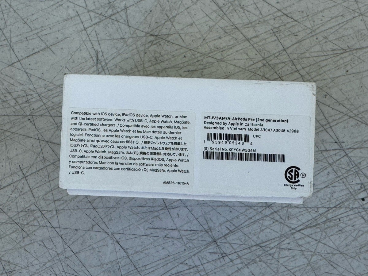 Apple AirPods Pro 2nd Generation (Lightning) - READ DESCRIPTION