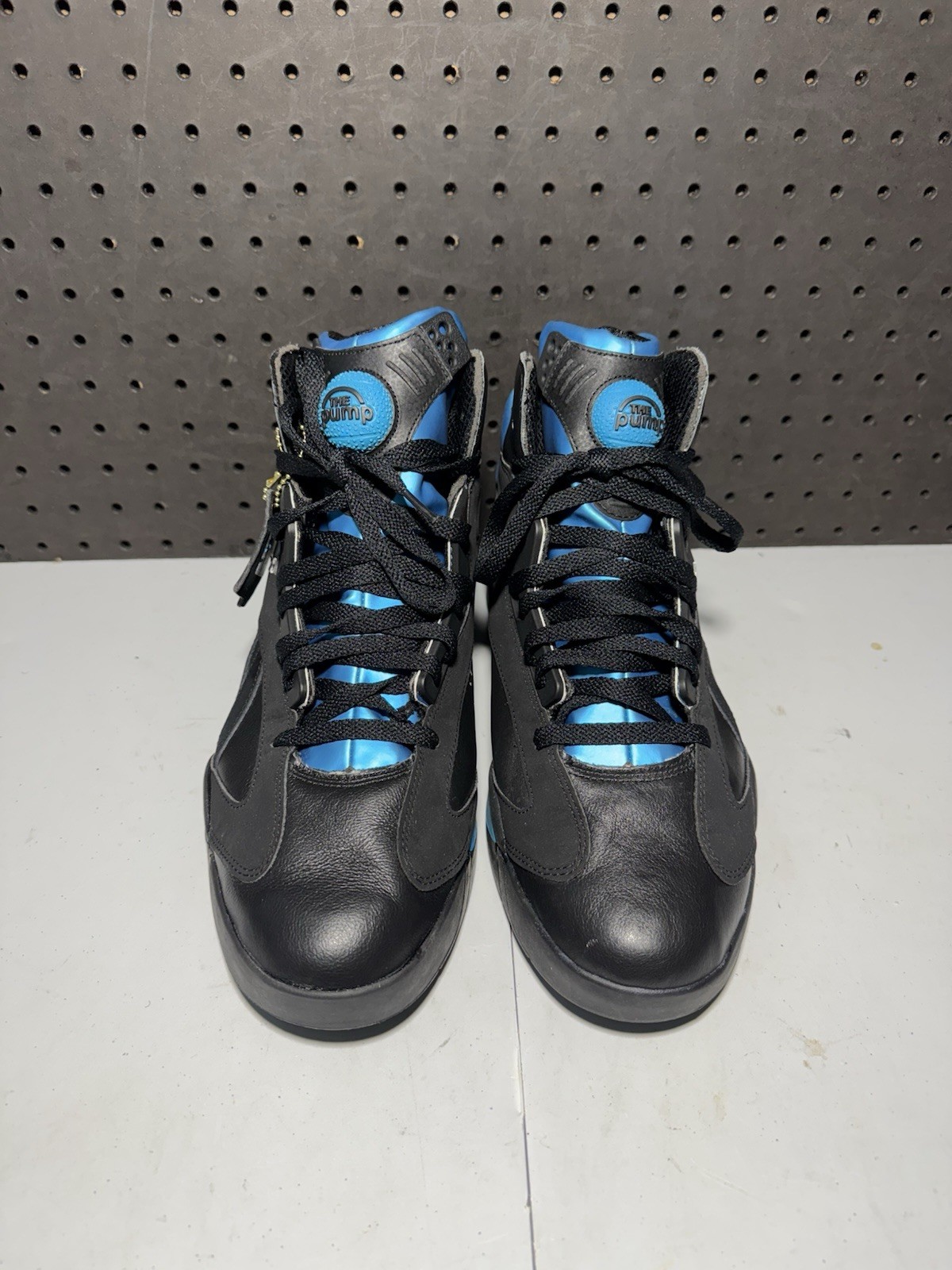 Reebok Shaq Attaq OG Black Azure Basketball Shoes Size 13 HR0499 ATTACK 1 Dunk