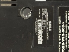 Sega Genesis MK-1631 Console Bundle, 2 Controllers, Power Supply, Games Tested