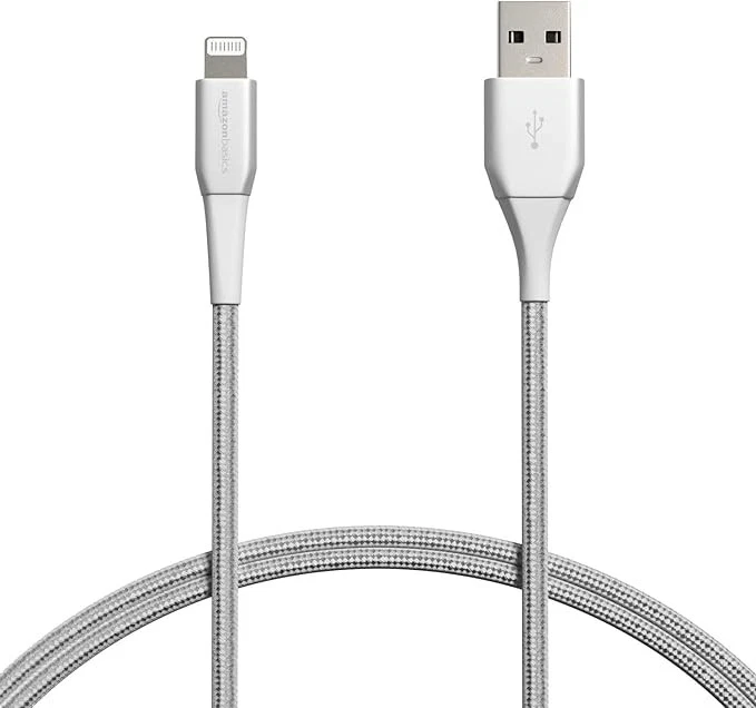 2x Amazon Basics USB-A to Lightning Cable Cord for iPhone iPad,3ft,MFi-Certified - Image 3 of 4