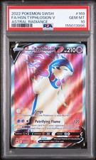 2022 HISUIAN TYPHLOSION V 169 psa 10 POKEMON SWORD & SHIELD ASTRAL RADIANCE 169  on eBay