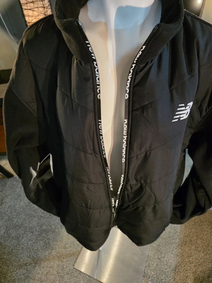 new balance jacket 3xl 3/4 Fleece/ Puffer Front Adjustable Waist Zip Pockets - Image 2 of 4