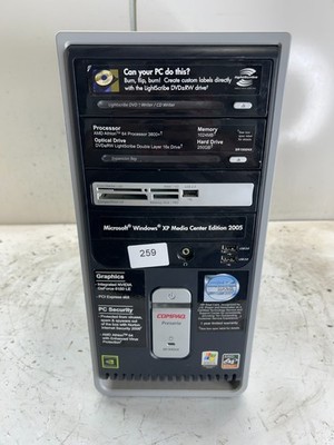 Compaq Presario SR1950NX AMD Athlon 64 3800+ 2400MHz 1GB NO HDD