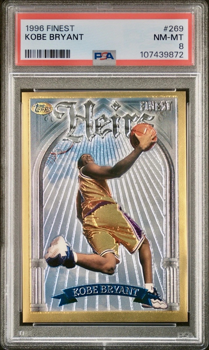 Kobe Bryant Basketball Grade 8 Rookie Sports Trading Cards