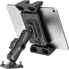 Car Tablet Holder Heavy Duty Drill Base Tablet Mount for Truck Compatible