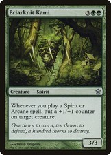 MTG Magic the Gathering Briarknit Kami (124/170) Saviors of Kamigawa MP
