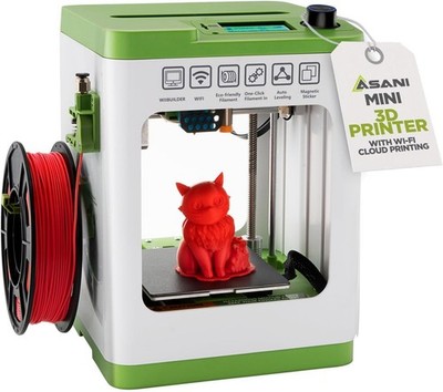Fully Assembled Mini 3D Printer Kids & Beginners Complete Starter Kit