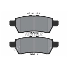 Satz Bremsbeläge Bremsklötze hinten für Nissan Pathfinder 3 R51 | 373317
