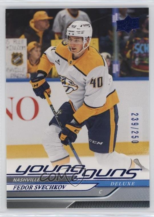 2024 Upper Deck Extended Series Young Guns Deluxe /250 Fedor Svechkov #724 t9i