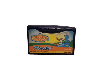 VTech V.Reader Game Cartridge The Little Engine That Could Animated E-Book Toy