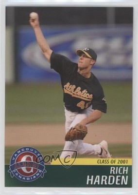 2006 Vancouver Canadians Team Issue Rich Harden e6j