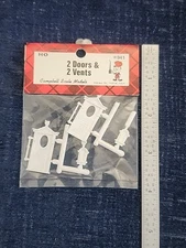 Campbell Scale Models 941, 2 Doors and 2 Vents