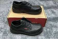 Red Wing King Toe 133 Oxford Safety Work Shoes Men’s 11.5 E2 Black Leather