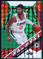2019-20 Panini Mosaic Will to Win - Mosaic Green Paul George