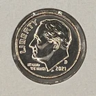 2021  P D UNCIRCULATED ROOSEVELT DIMES *** 2 coins *** PROOF LIKE!
