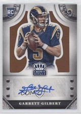 2014 Crown Royale Rookie Signatures Retail Bronze /149 Garrett Gilbert Auto fm0