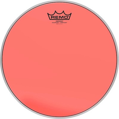 Remo Emperor Colortone Crimplock Red Tenor Drum Head 10 in.