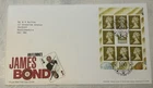 GB QEII 2008 James Bond Prestige Machin Pane RM FDC Tallents House Casino Chip