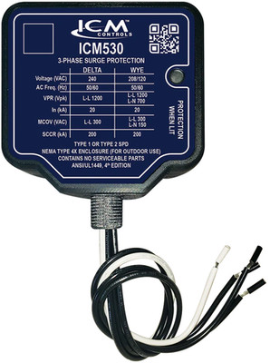 ICM Controls ICM530 3-Phase Surge Protective Device for 240VAC - WE EXPORT