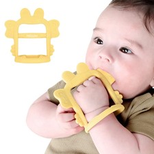 Baby Teether/Soothing Pacifier for Infants 3 Months/Anti-Dropping