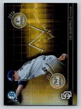 2016 Bowman Chrome Draft Draft Dividends #DDCQ Cal Quantrill (ref 193719)