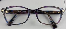 COACH HC 6065 5288 CONFETTI PURPLE GOLD AUTHENTIC FRAMES EYEGLASSES 51-17 135