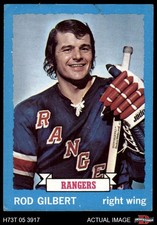 1973 Topps #88 Rod Gilbert  Rangers-Hockey HOF 1.5 - FAIR