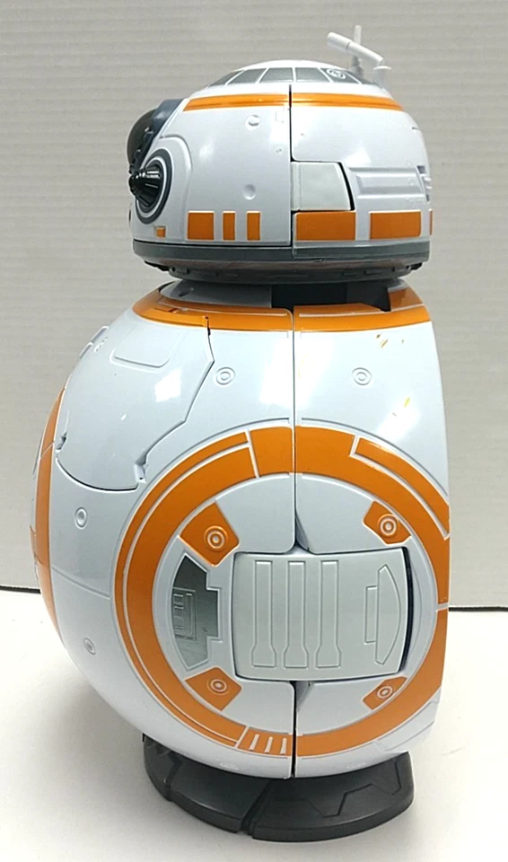 Hasbro Star Wars BB-8 Force Link 2017 juego C0728 14" luces probadas sonidos I3 Foto 2 de 4