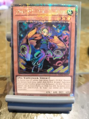 Yu-Gi-Oh! Noh-P.U.N.K. ZE Amin Quarter Century Secret Rare RA04-DE293 DE NM