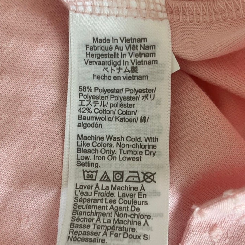 J.Crew Blush Pink Dot Patterned Flutter Sleeve V-… - image 4