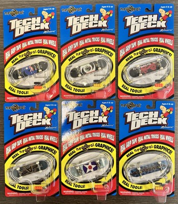 TECH DECK LOT (6PCS) NEW DEAL Series 3190 Complete Set (1999) Gen 1