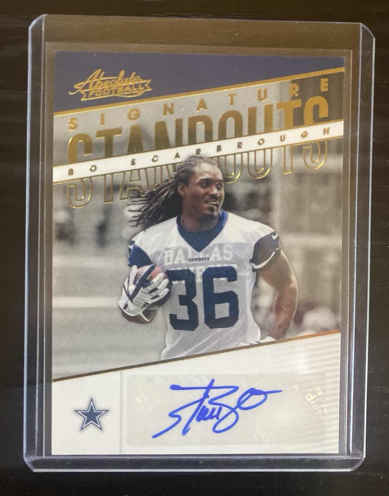 Bo Scarbrough Panini Absolute Signature Standouts #SSBS Base