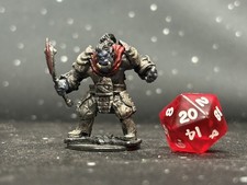 Hand Painted ORC - Nolzur's Marvelous Miniatures Figurine  Base
