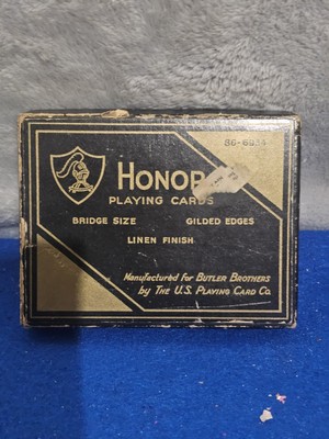 Vintage Honor Playing Card Linen Finish