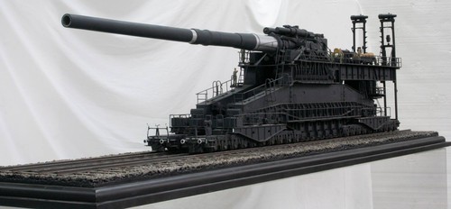 Sora Art 1/35 Scale Dora 80cm WWII German Super Heavy Railway Gun Model ...