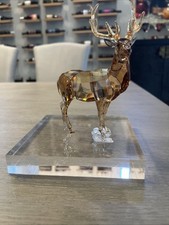 Acrylic Riser Stand Display Block Clear Polished Solid 6x6x1  1.5 Lbs.