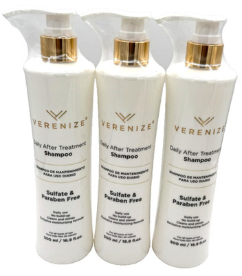 Verenize Daily After Treatment Shampoo 500mL Pack of 3