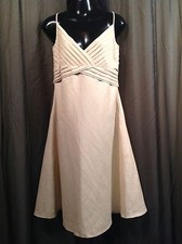 CALVIN KLEIN Beige Sun DRESS Women's Size 8 NWOT