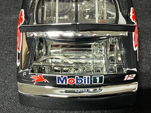 NASCAR 25th Ann. Chrome #12 Jeremy Mayfield Mobil 1999 1:24 Model w/ Box & COA - Picture 7 of 11