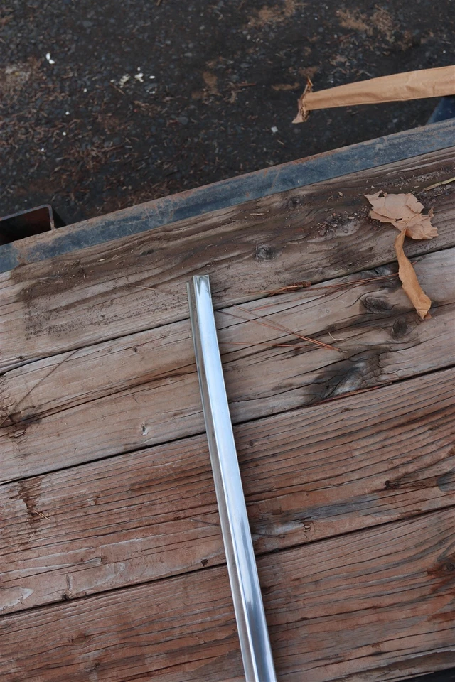 1952-53-54 WILLYS AERO ЖАВОРОНОК ACE 2DR NOS ПРАВАЯ ЗАДНЯЯ ЧЕТВЕРТЬ ПАНЕЛИ НЕРЖАВЕЮЩАЯ ОТДЕЛКА - Изображение 3 из 4