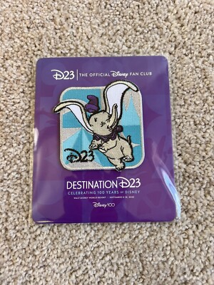 NEW 2023 Disney Destination D23 Event Exclusive Dumbo The Flying Elephant Patch