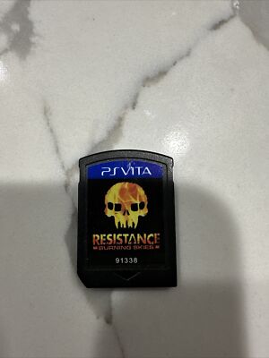 Resistance Burning Skies Sony PlayStation PS Vita 2012 no case