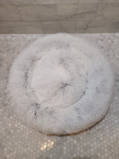 BEST FRIENDS BY SHERI THE ORIGINAL CALMING SHAG FUR DONUT CUDDLER CAT  DOG BED