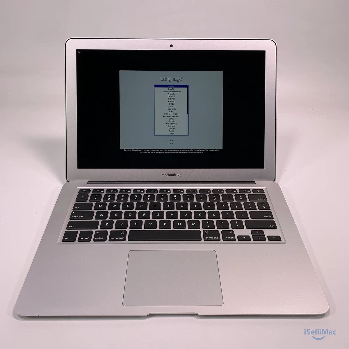 Apple MacBook Air - 13.3 inch - Core i5 - 8 GB Ram - 256 GB SSD - English, Silver